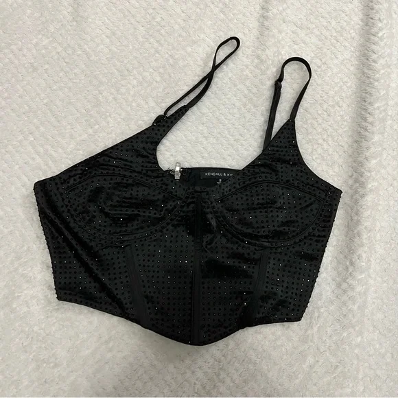 Pacsun one shoulder sparkle top - Picture 1 of 4